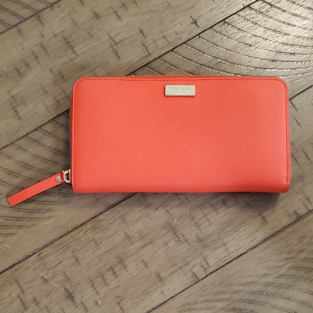 Kate Spade Orange Wallet